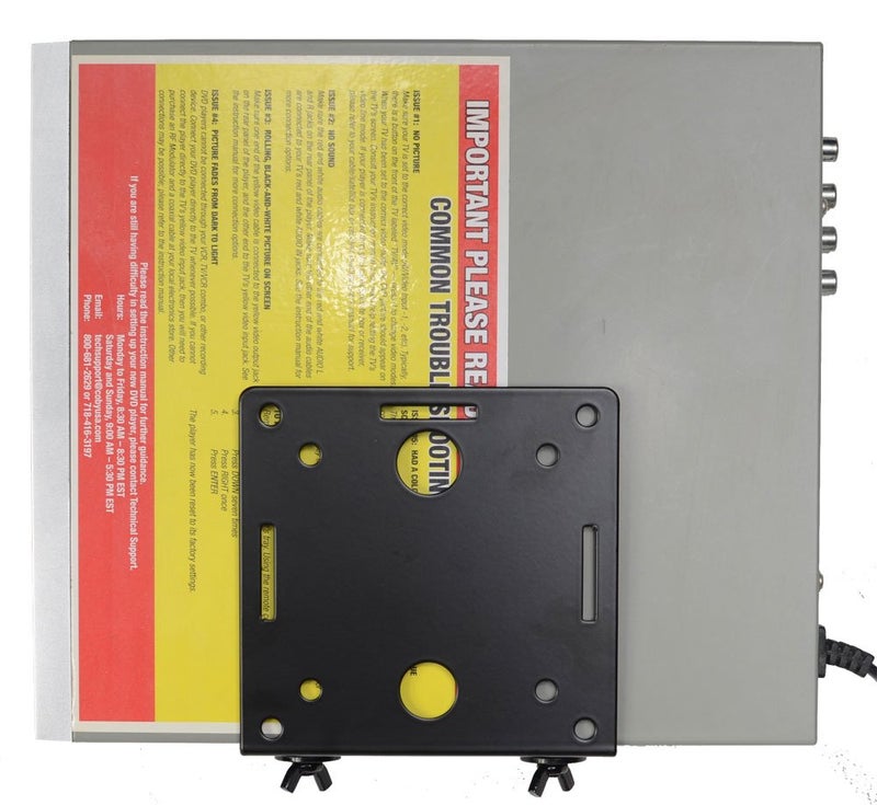 VideoSecu Adjustable Small Device Wall-Mounted Bracket for Cable Box Digital TV Media Players Game Consoles MTC02B 1QJ - Image 2